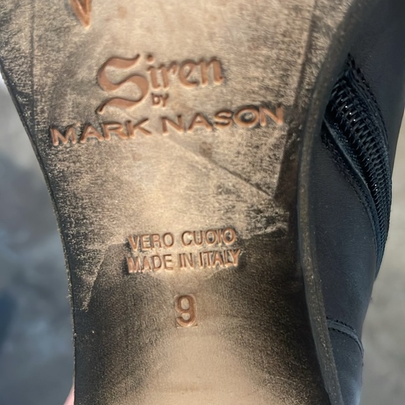 ***Rare Find*** Mark Nason/Siren Black Tall over the knee boots. Like new! - Picture 6 of 7